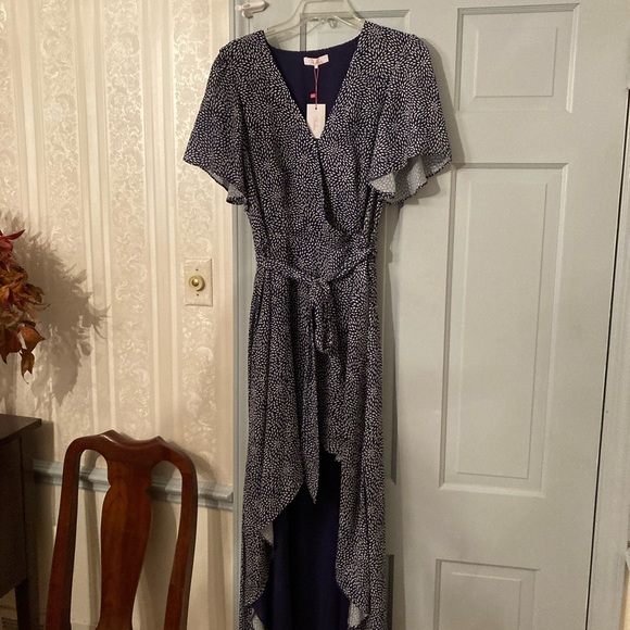 NWT Parker hi lo wrap around dress - Picture 2 of 7